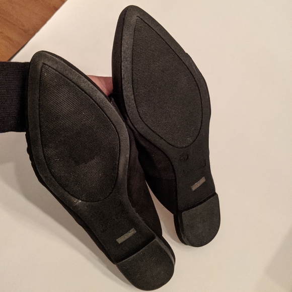 Bamboo black mule slides size 6.5 7.5 - Picture 3 of 4